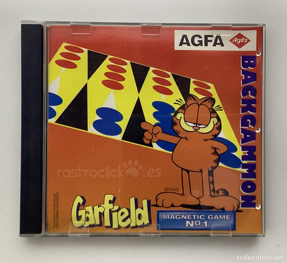 Juegos de mesa: Juego magn&eacute;tico Backgammon. Gardfield AGFA - Foto 1