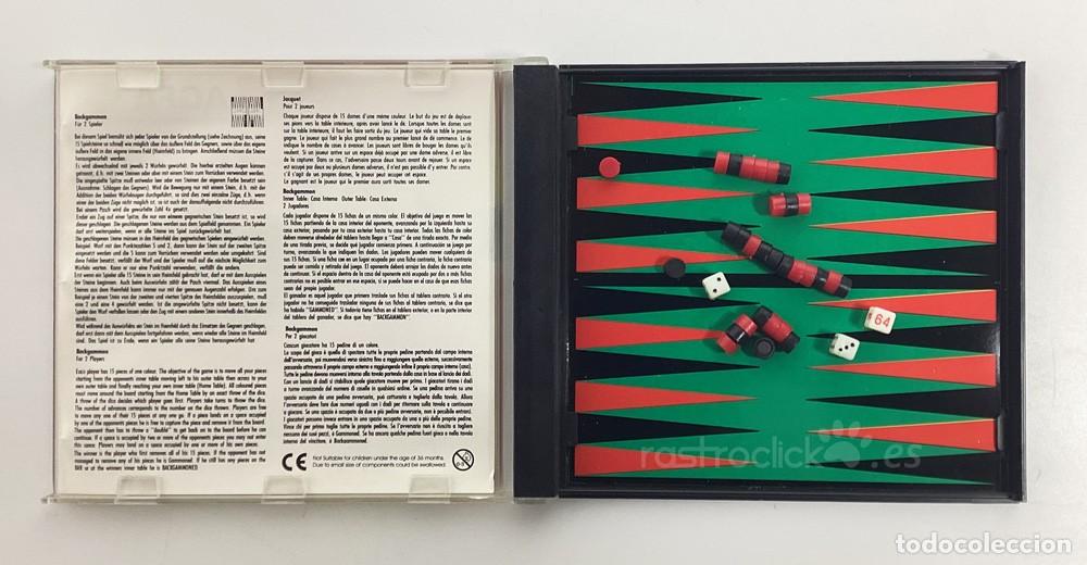 Juegos de mesa: Juego magn&eacute;tico Backgammon. Gardfield AGFA - Foto 2