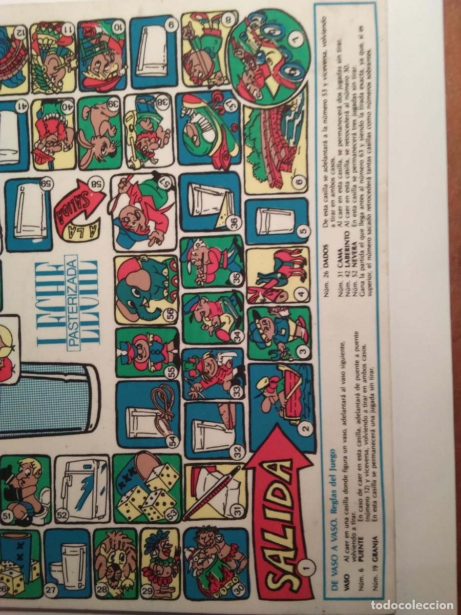 Juegos de mesa: Juego de la Oca, publicidad Leche Pasterizada - Foto 2