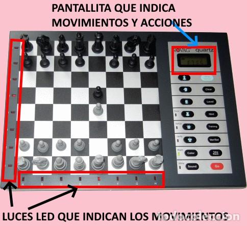 Juegos de mesa: Ajedrez electr&oacute;nico Novag QUARTZ - Foto 5