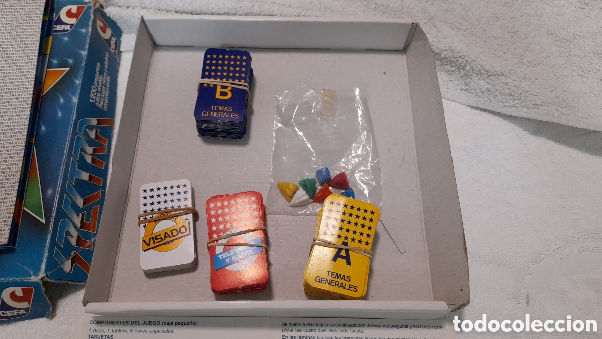 Juegos de mesa: ANTIGUO JUEGO DE MESA, SPECTRA. DE CEFA - Foto 2