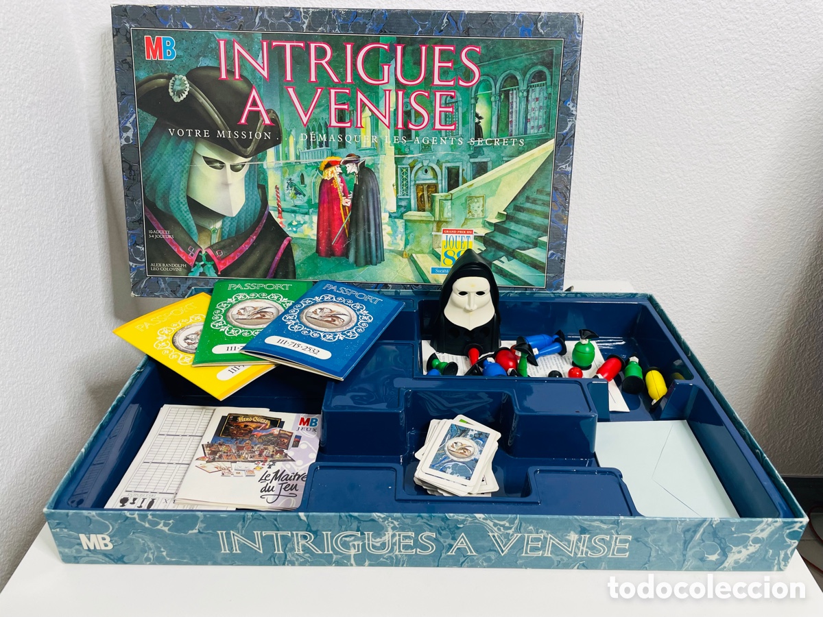 Juegos de mesa: Intrigues a Venise 1989 MB - Foto 4