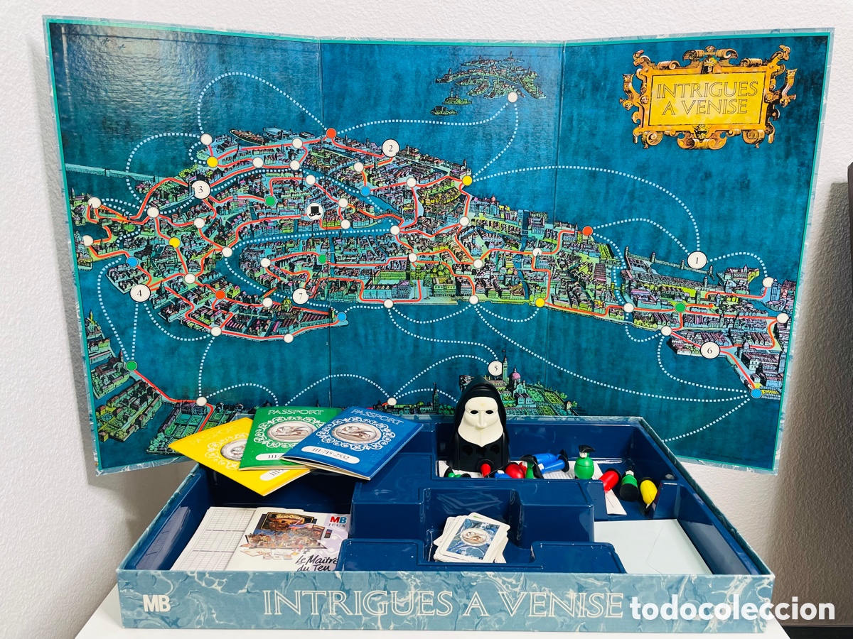 Juegos de mesa: Intrigues a Venise 1989 MB - Foto 9