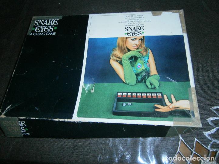 Juegos de mesa: ANTIGUO JUEGO DE MESA - SNAKE EYES - Foto 1