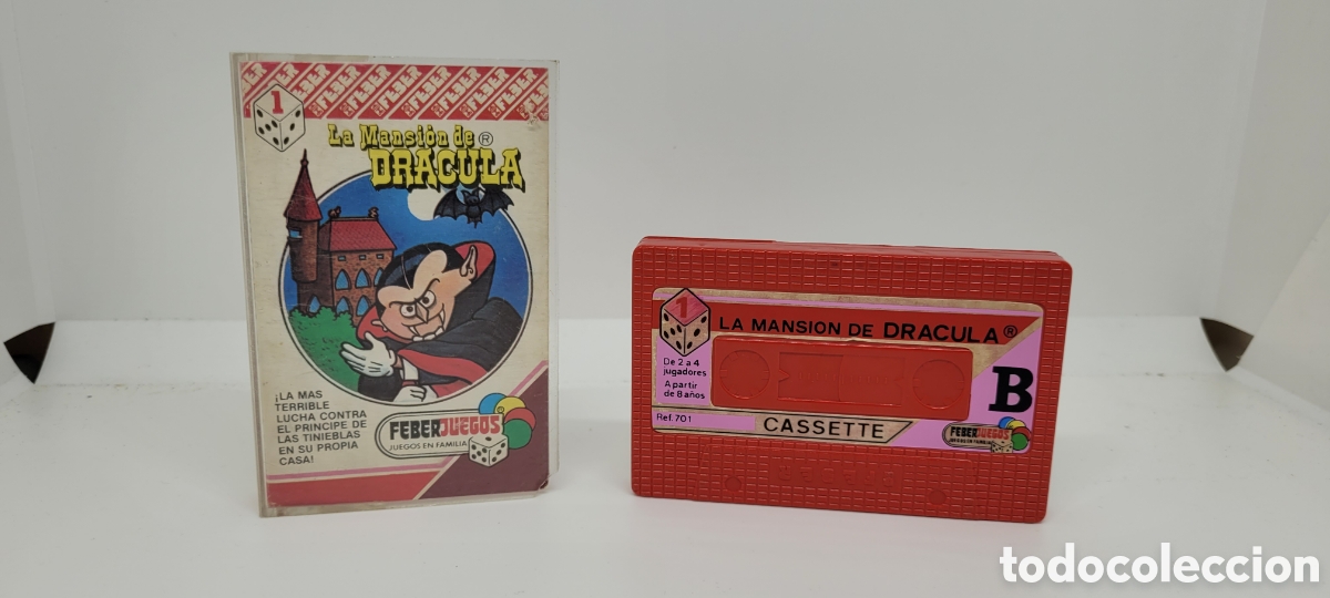 Juegos de mesa: FEBERJUEGOS LA MANSION DE DRACULA DRACULA. FEBER. RARO. - Foto 2