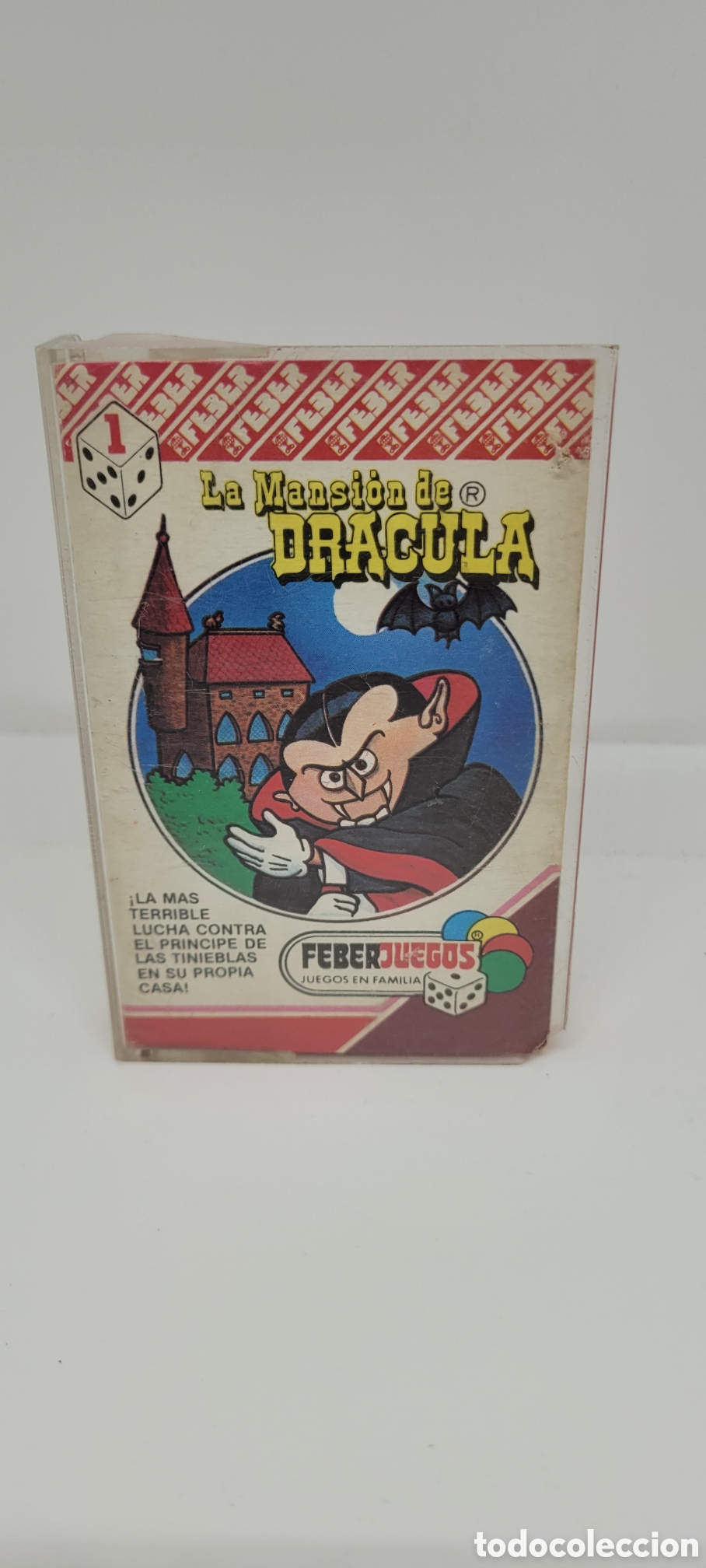 Juegos de mesa: FEBERJUEGOS LA MANSION DE DRACULA DRACULA. FEBER. RARO. - Foto 1
