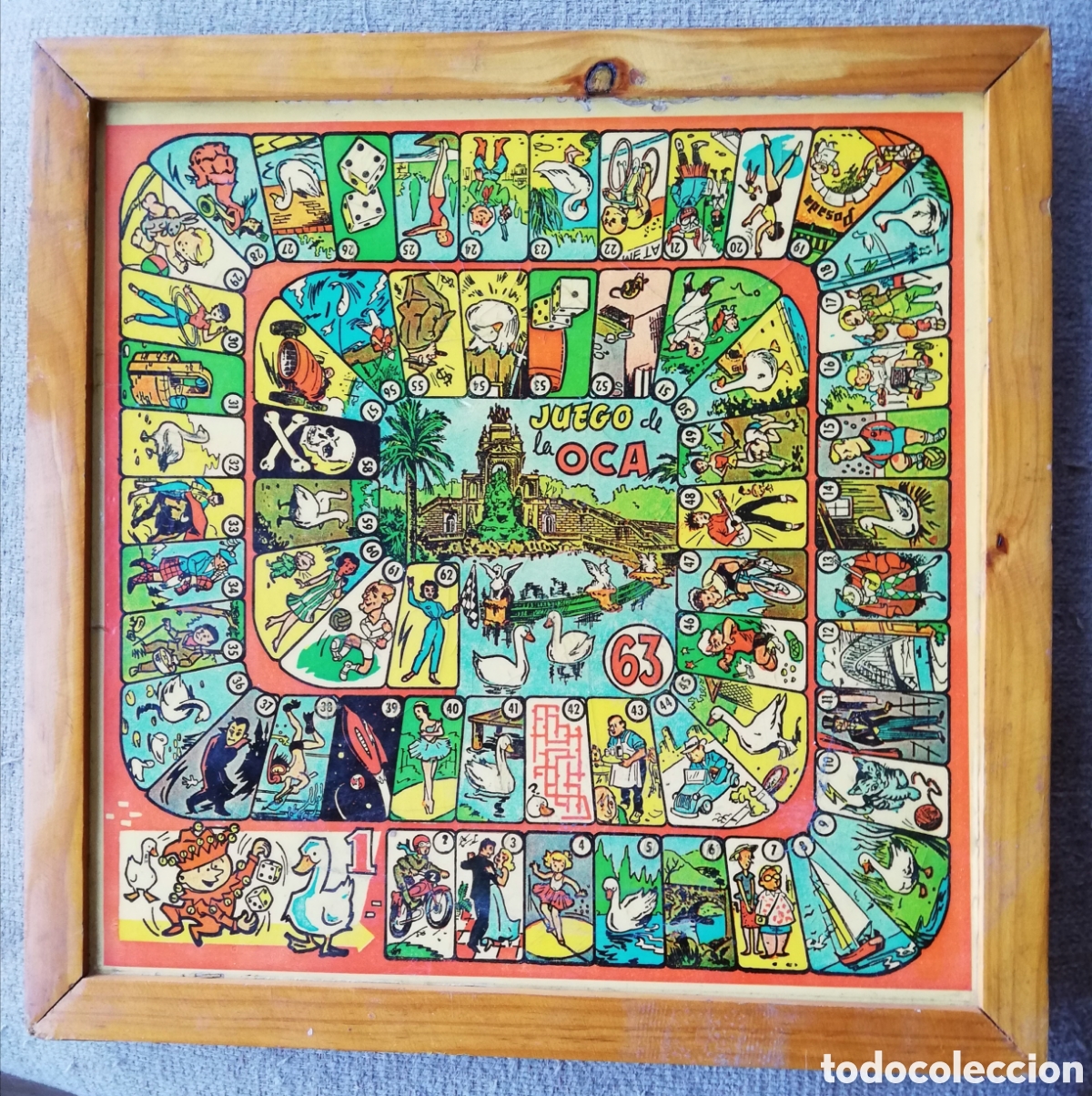 tablero del juego la quiniela de los juegos reu - Buy Antique board games  on todocoleccion