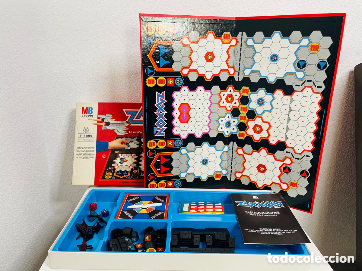 Juegos de mesa: Zaxxon MB 1982 - Foto 4