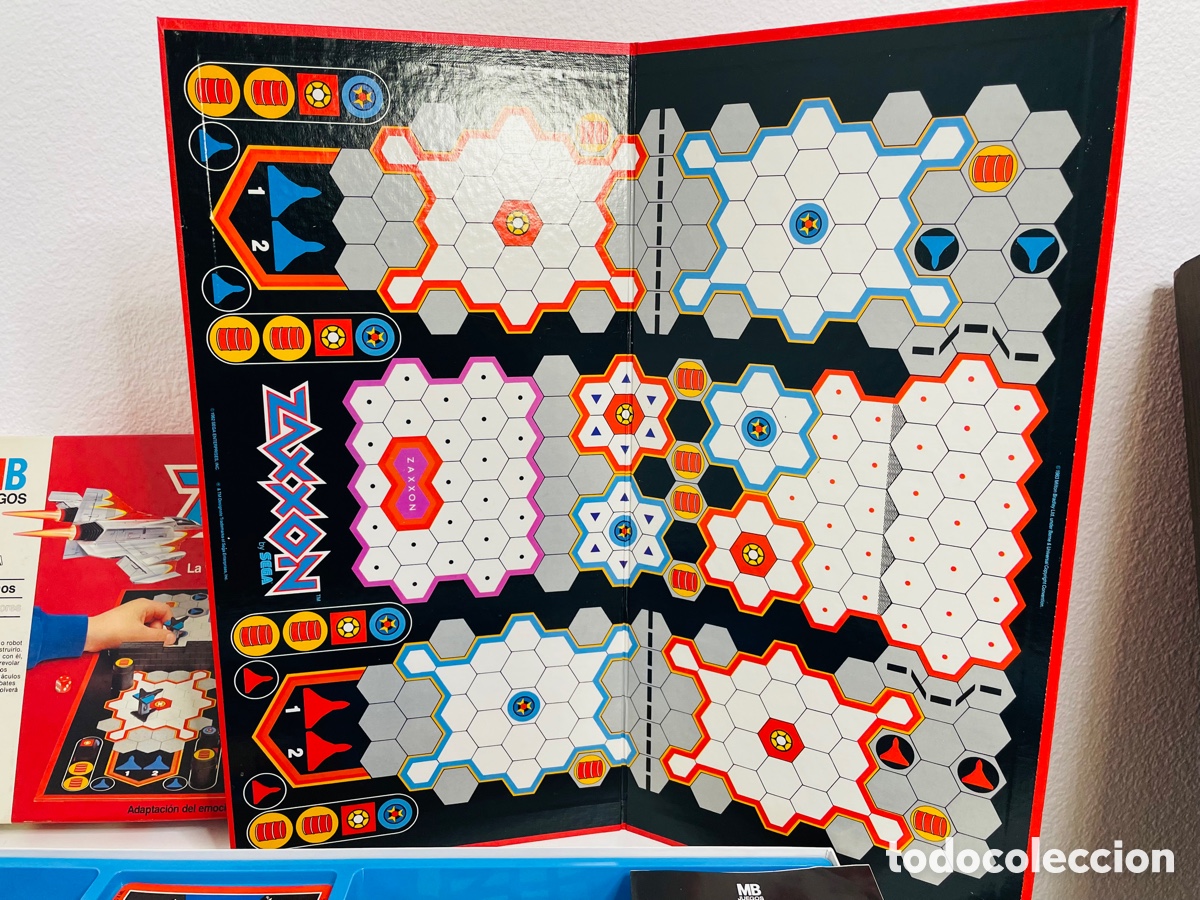Juegos de mesa: Zaxxon MB 1982 - Foto 5