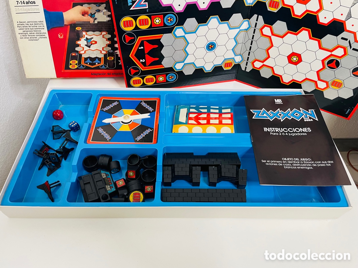 Juegos de mesa: Zaxxon MB 1982 - Foto 6