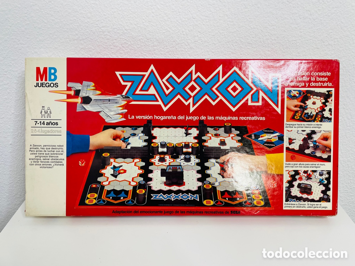 Juegos de mesa: Zaxxon MB 1982 - Foto 1