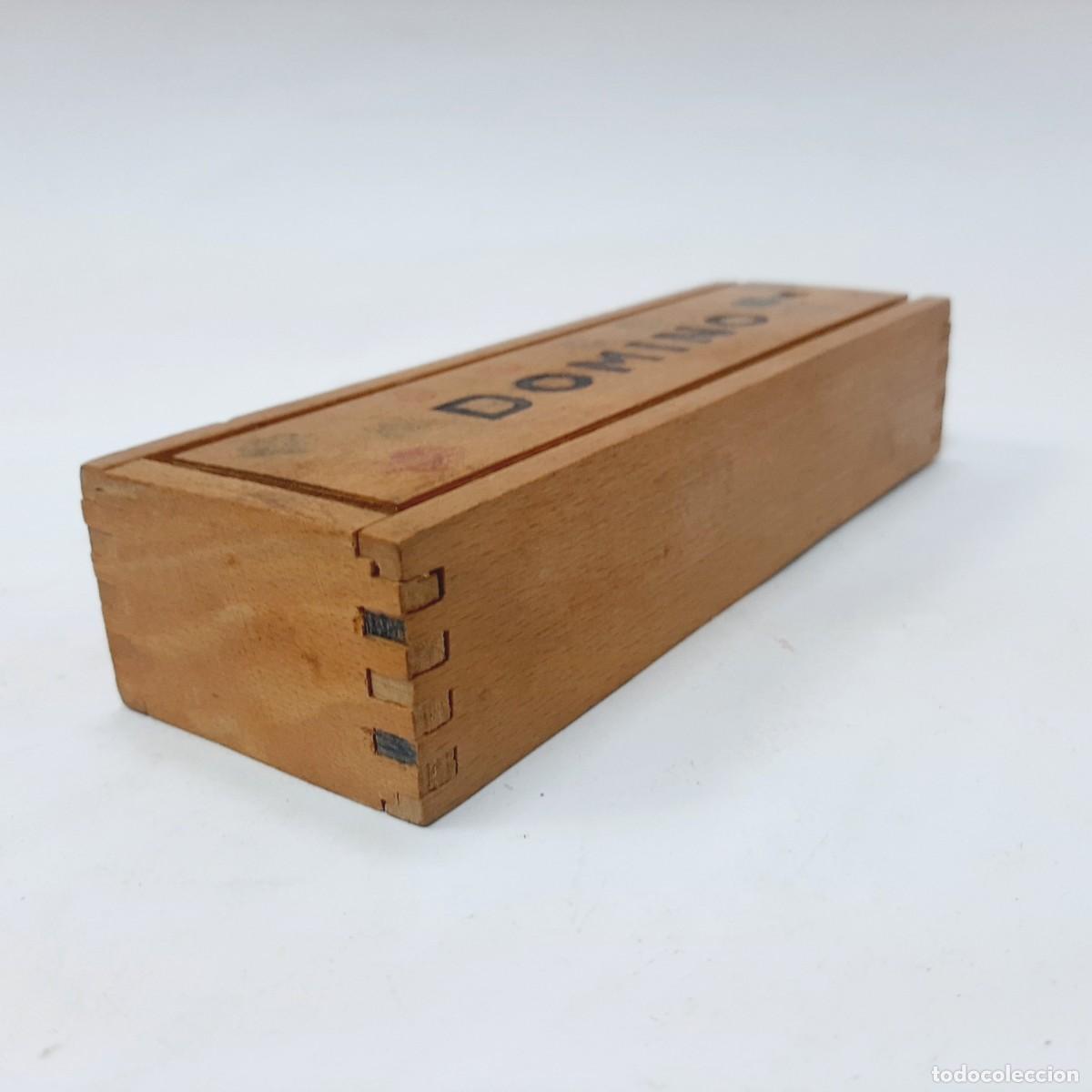 Juegos de mesa: Domin&oacute; de madera vintage (15.1) - Foto 2