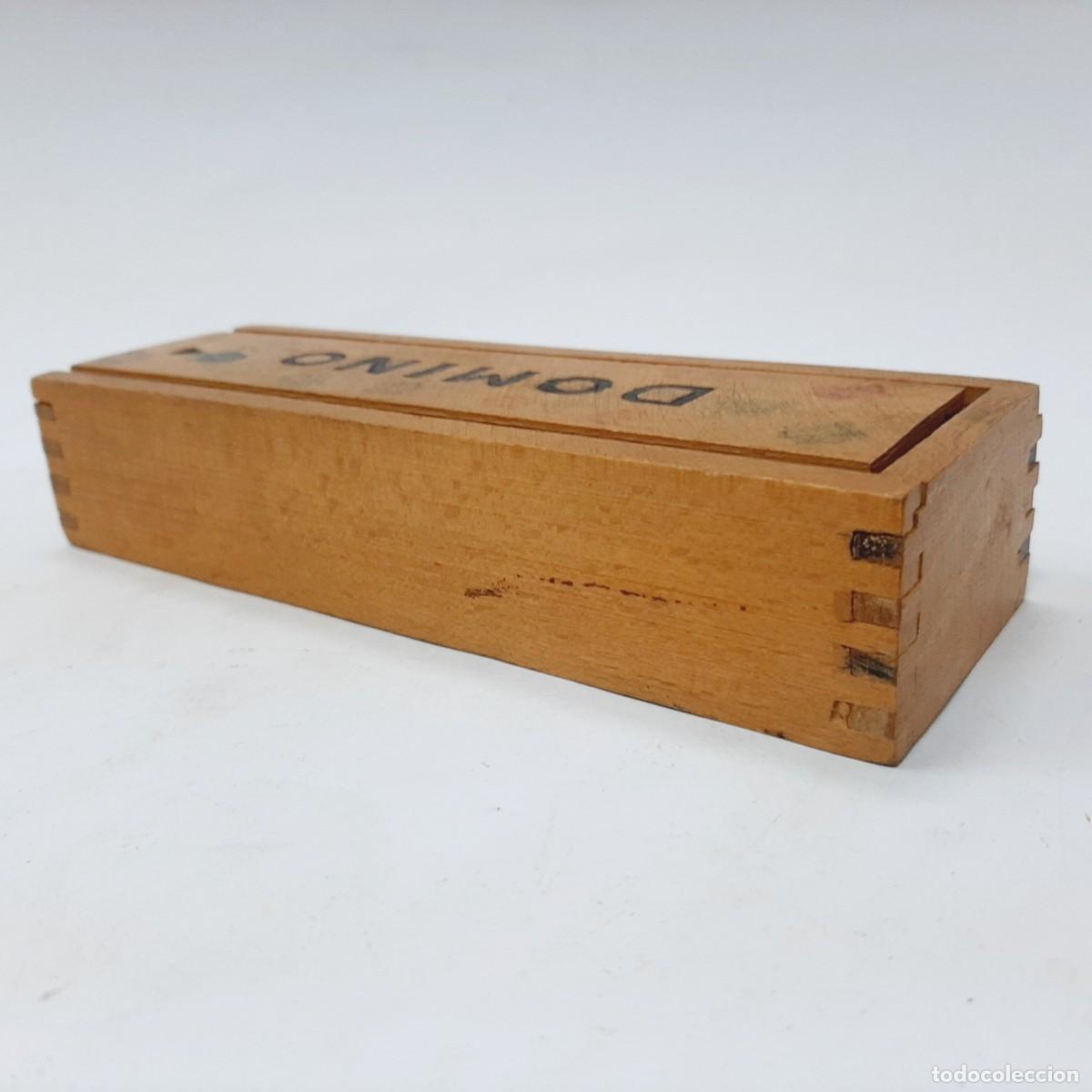 Juegos de mesa: Domin&oacute; de madera vintage (15.1) - Foto 3