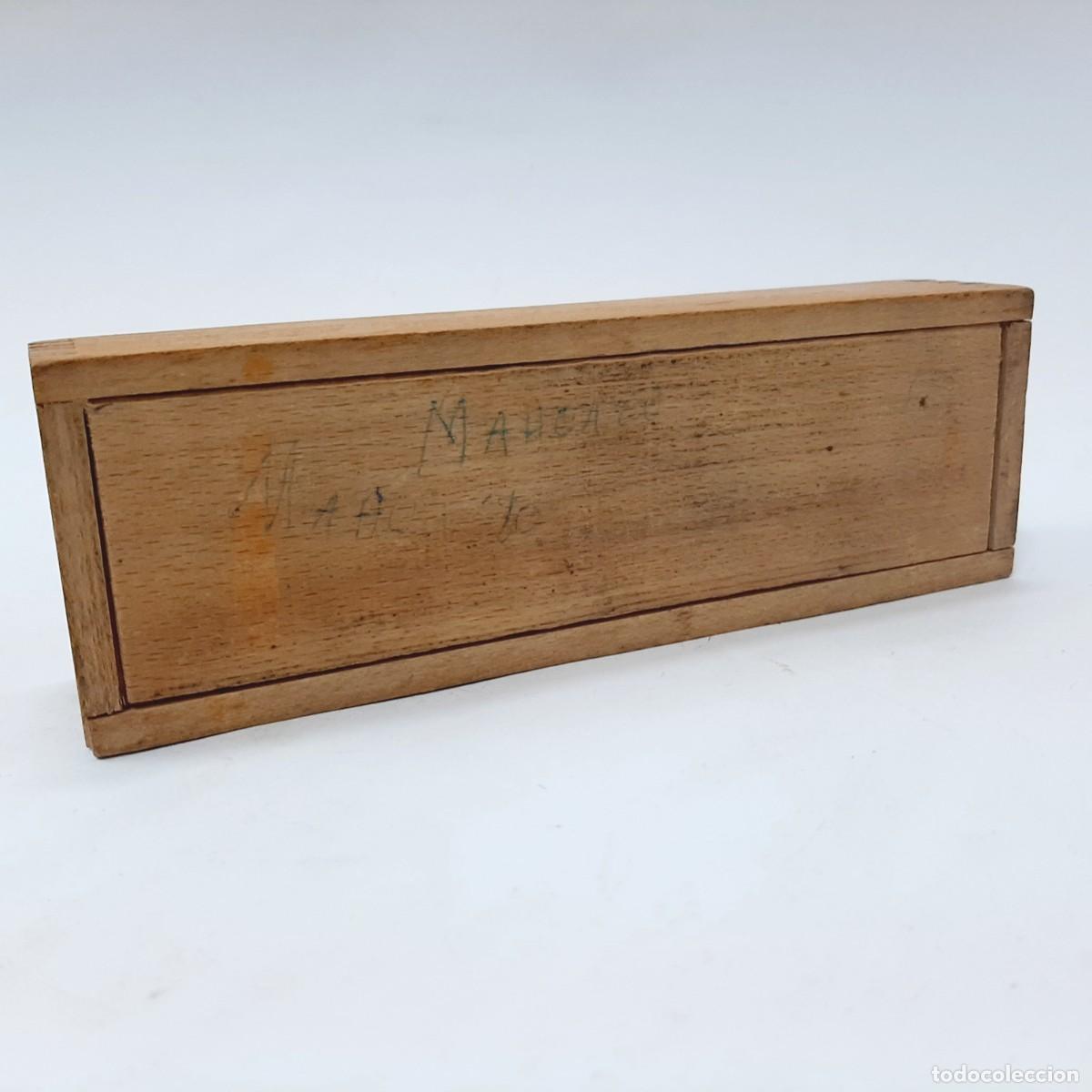 Juegos de mesa: Domin&oacute; de madera vintage (15.1) - Foto 4