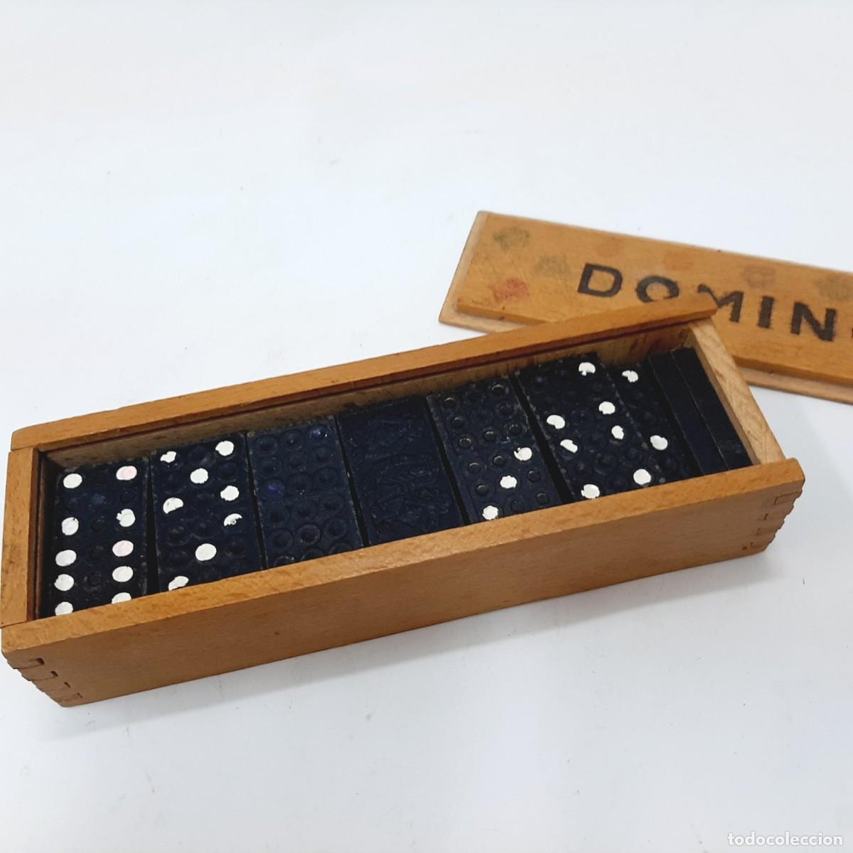 Juegos de mesa: Domin&oacute; de madera vintage (15.1) - Foto 5