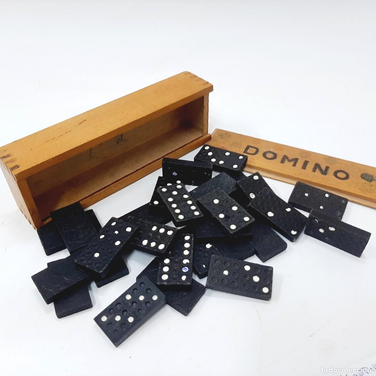 Juegos de mesa: Domin&oacute; de madera vintage (15.1) - Foto 6