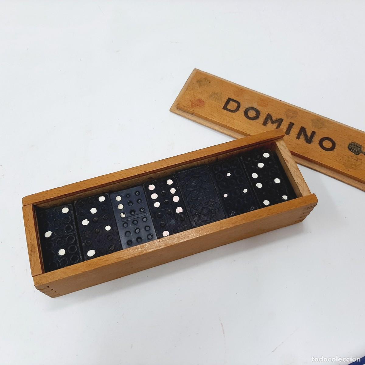 Juegos de mesa: Domin&oacute; de madera vintage (15.1) - Foto 7