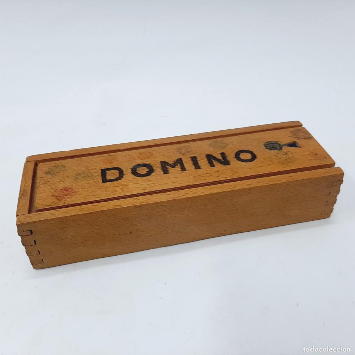 Juegos de mesa: Domin&oacute; de madera vintage (15.1) - Foto 1