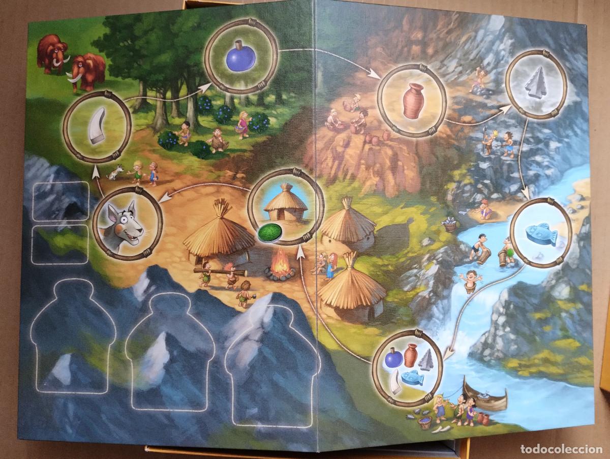 Juegos de mesa: STONE AGE JUNIOR - LA EDAD DE PIEDRA - DEVIR - EXCELENTE ESTADO Y COMPLETO - Foto 3