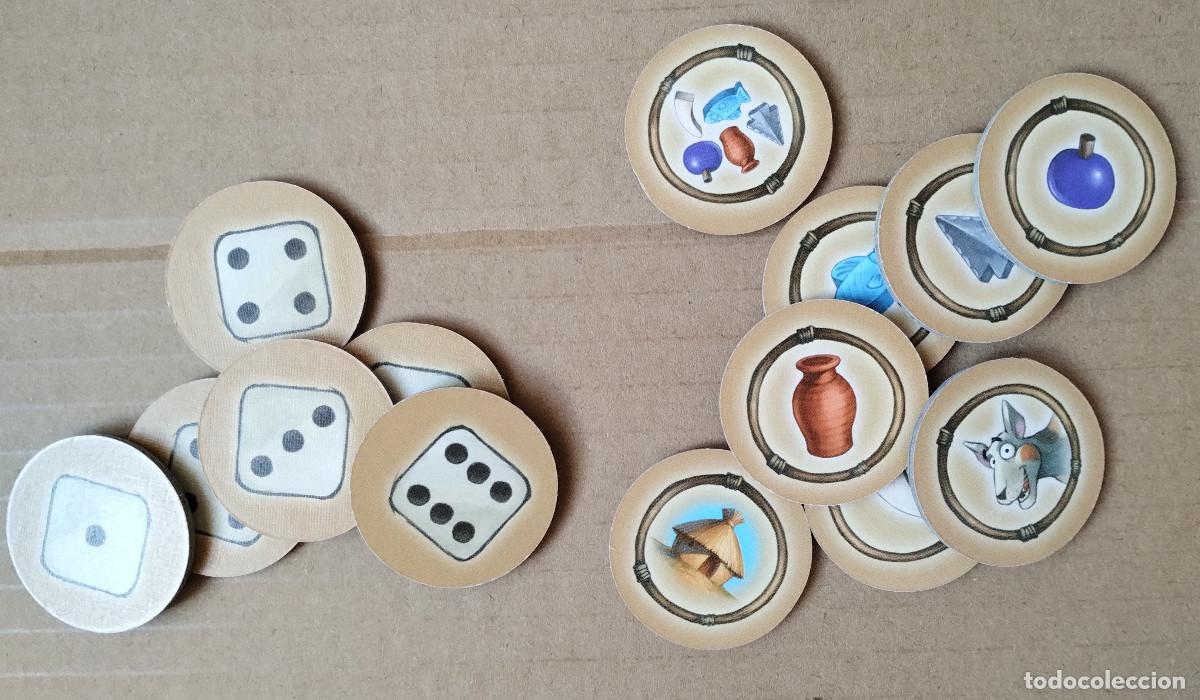 Juegos de mesa: STONE AGE JUNIOR - LA EDAD DE PIEDRA - DEVIR - EXCELENTE ESTADO Y COMPLETO - Foto 7