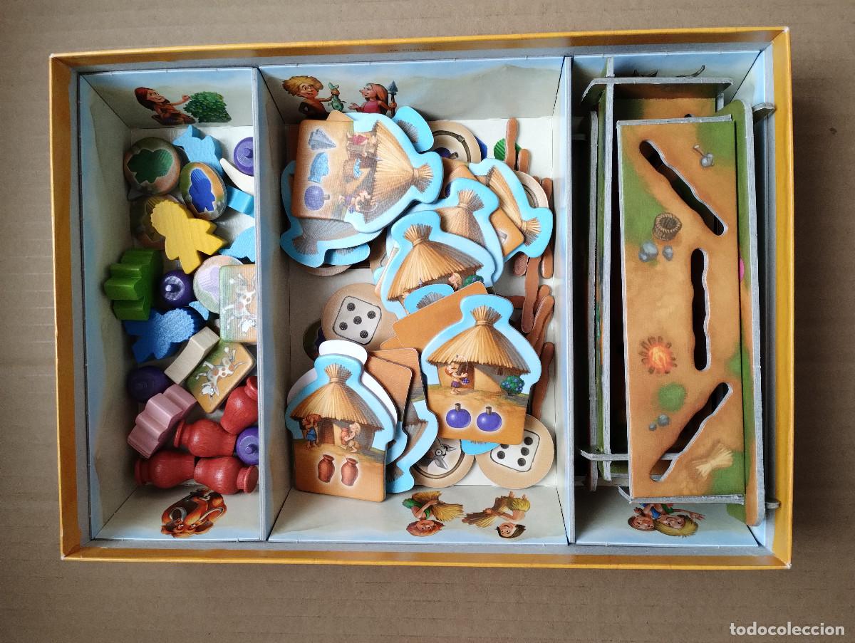 Juegos de mesa: STONE AGE JUNIOR - LA EDAD DE PIEDRA - DEVIR - EXCELENTE ESTADO Y COMPLETO - Foto 9