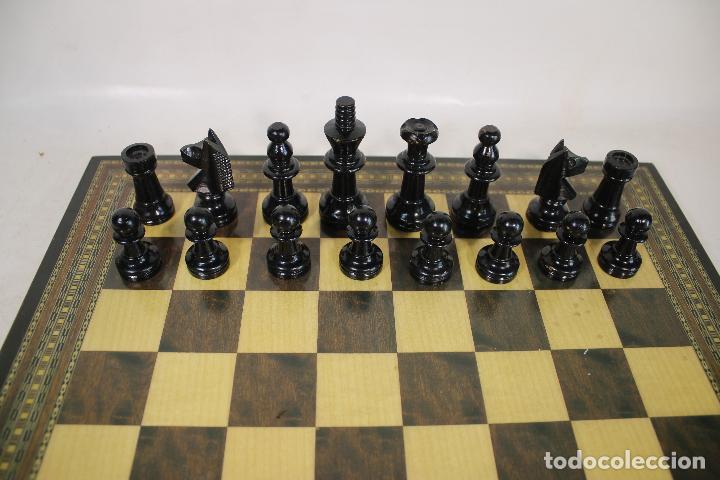Juegos de mesa: juego de ajedrez de madera - Foto 2