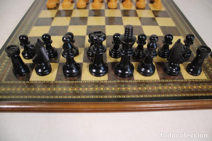 Juegos de mesa: juego de ajedrez de madera - Foto 5
