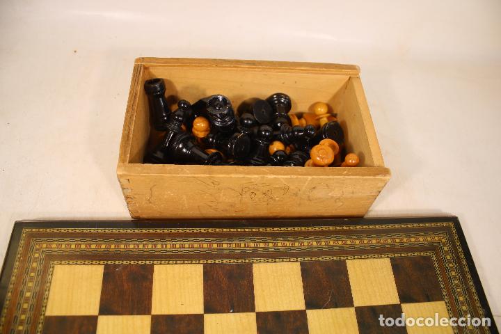 Juegos de mesa: juego de ajedrez de madera - Foto 6