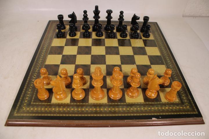 Juegos de mesa: juego de ajedrez de madera - Foto 8