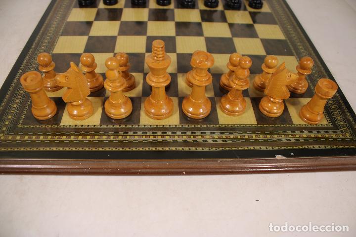 Juegos de mesa: juego de ajedrez de madera - Foto 9