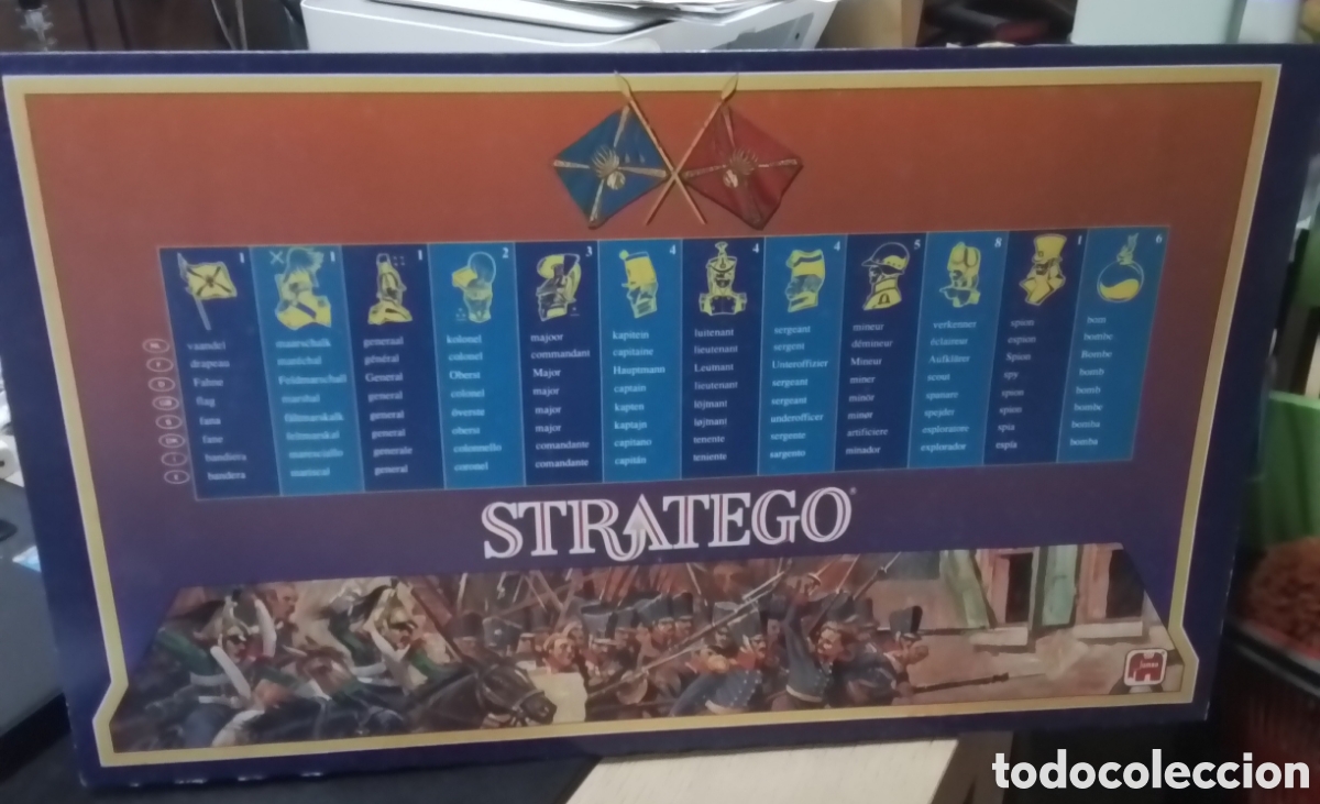 Juegos de mesa: Original Stratego - Jumbo - 1992 - Foto 2