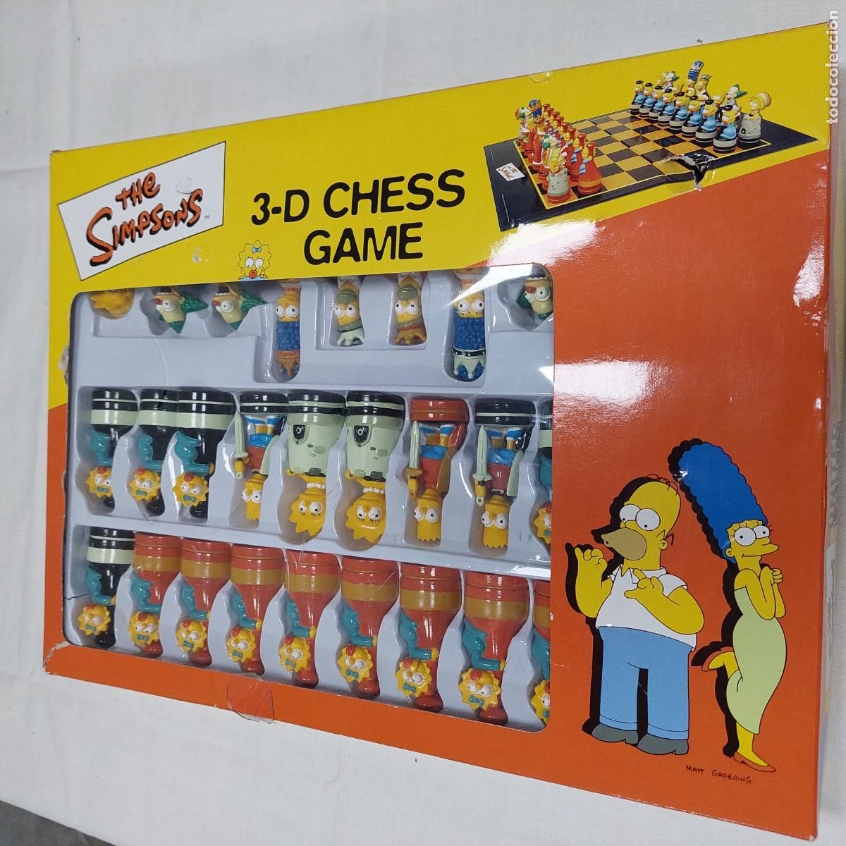 Juegos de mesa: Ajedrez de los simpson - Foto 1