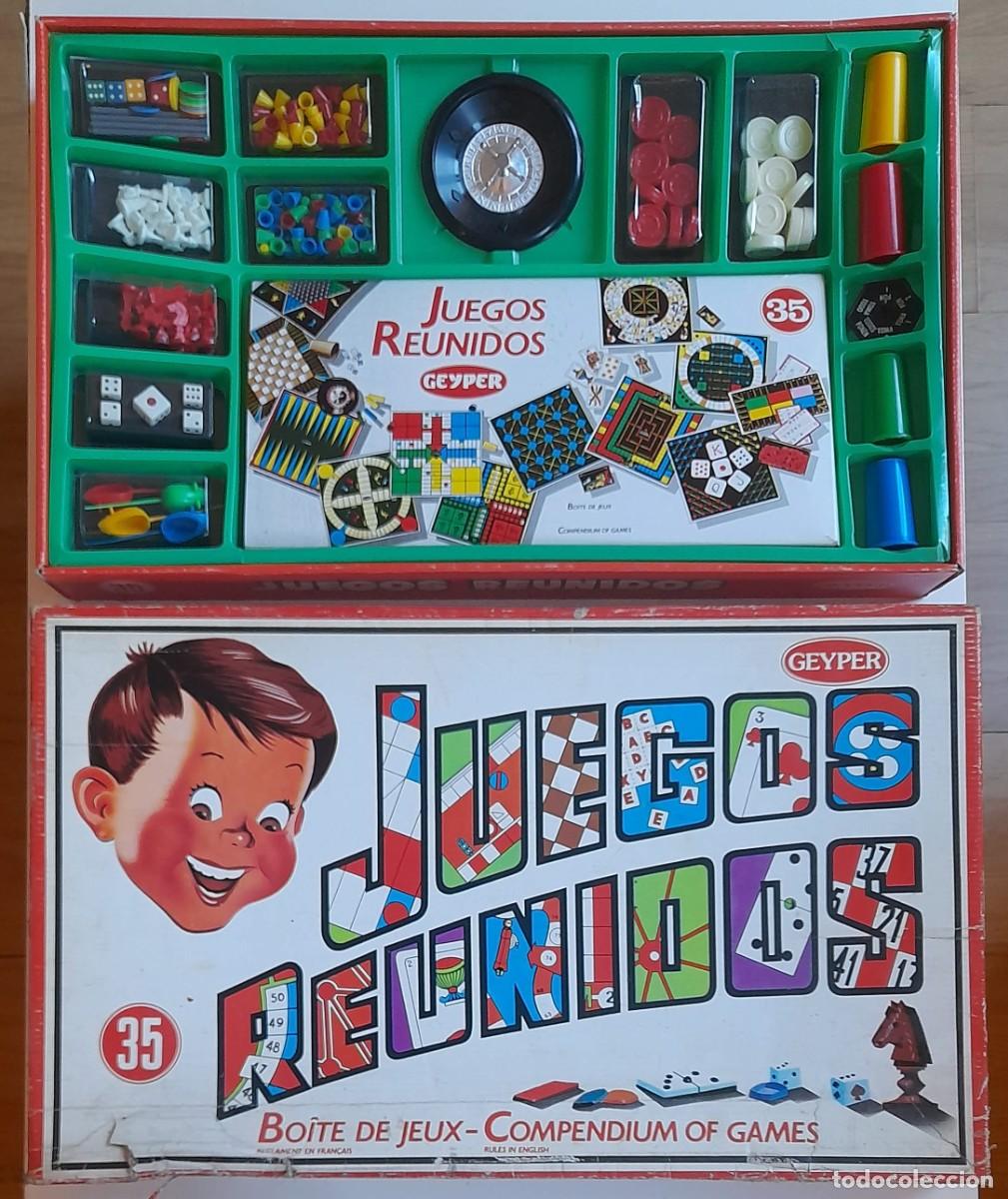 Juegos de mesa: 35 Juegos Reunidos de Geyper