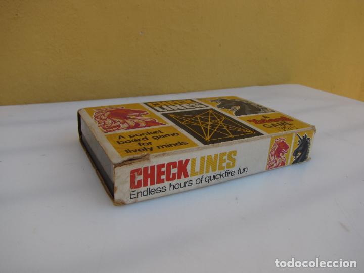 Juegos de mesa: 59.- Check &ndash; lines a Tri-ang games. England - Foto 2