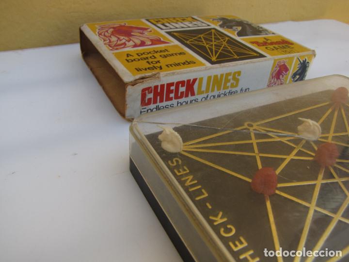 Juegos de mesa: 59.- Check &ndash; lines a Tri-ang games. England - Foto 5
