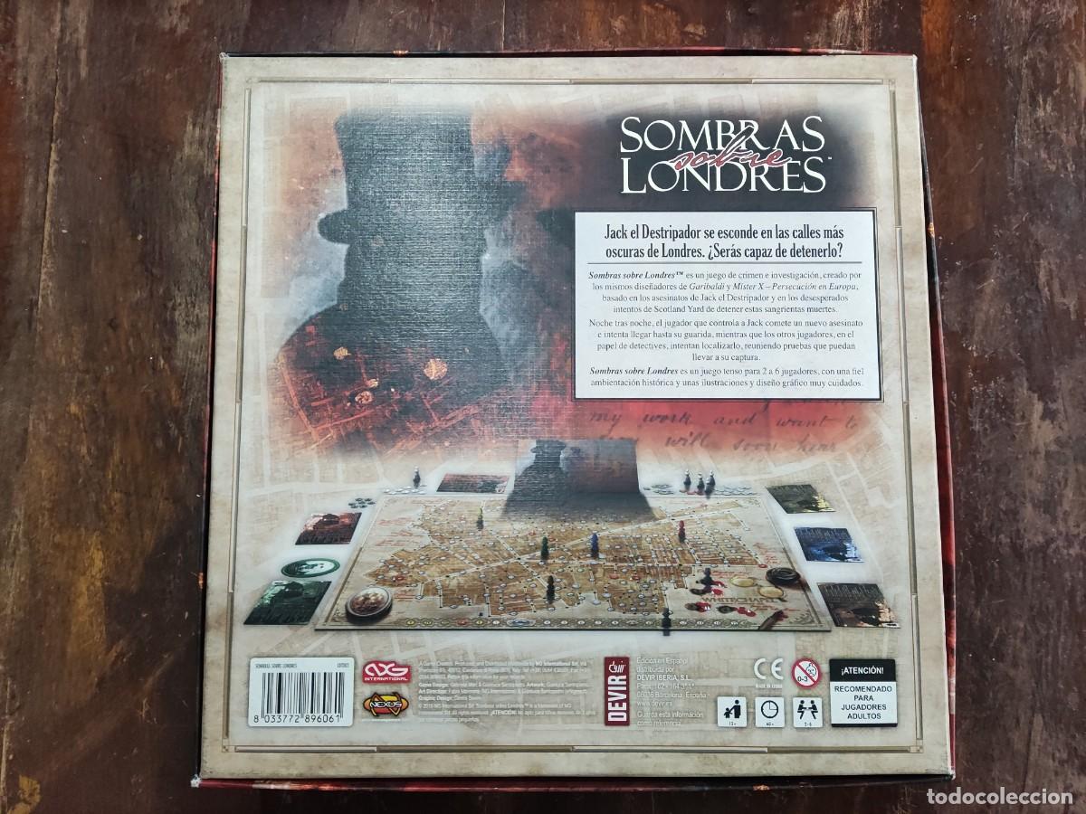 Juegos de mesa: SOMBRAS DE LONDRES. DEVIR JUEGO DE MESA - Foto 2