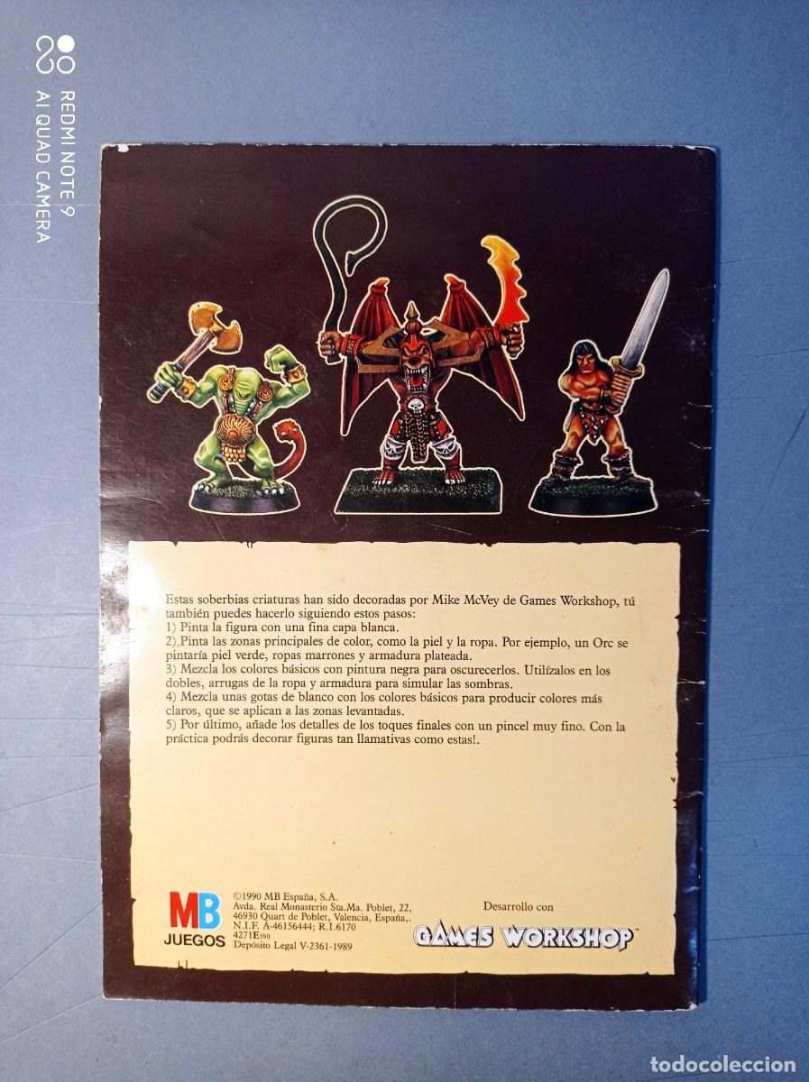 Juegos de mesa: Libro de retos Hero Quest MB en Espa&ntilde;ol - Foto 2