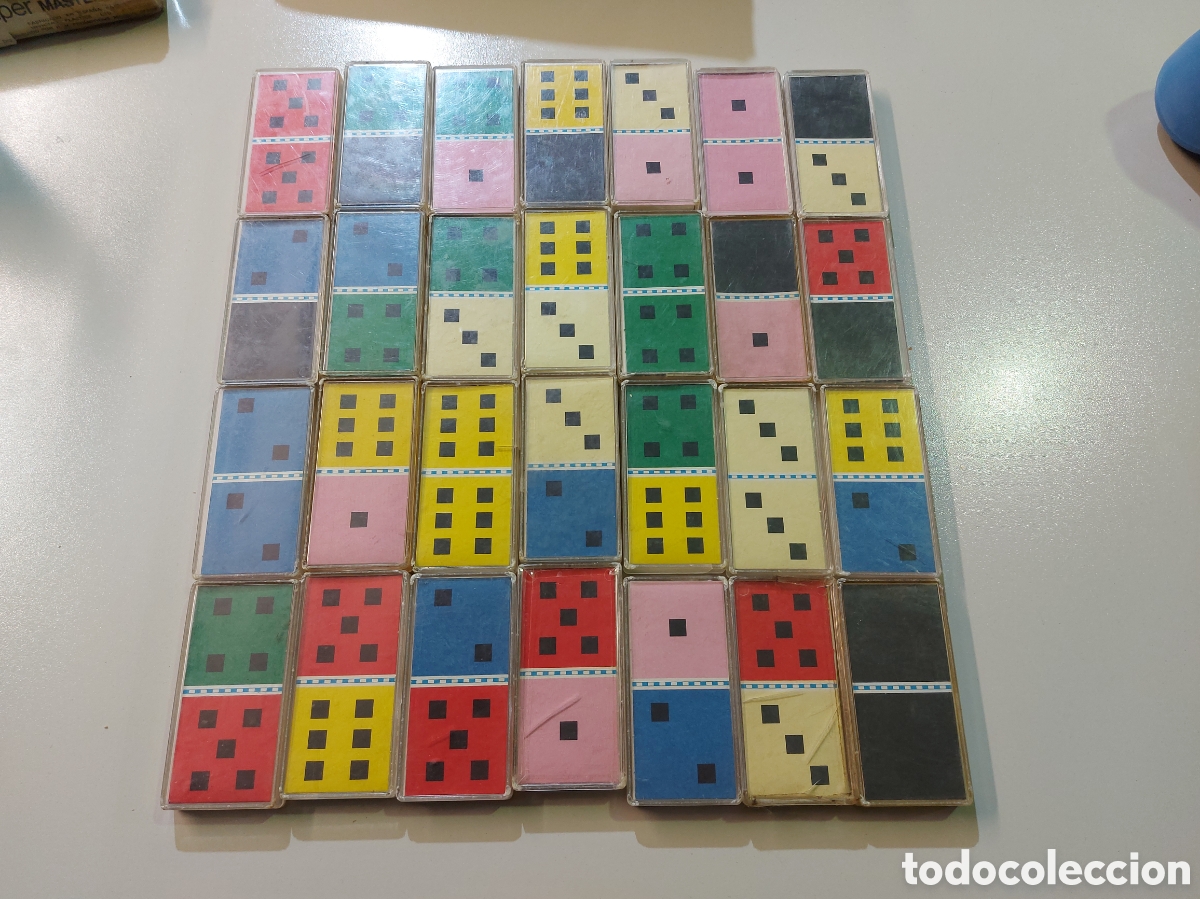 Juegos de mesa: Antiguo domin&oacute; dibujos - Foto 2