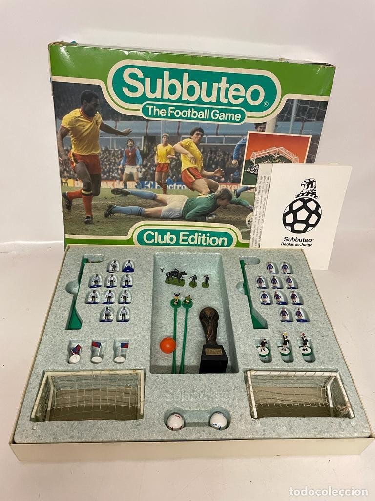 subbuteo real madrid official edition juego del - Buy Other antique games  on todocoleccion