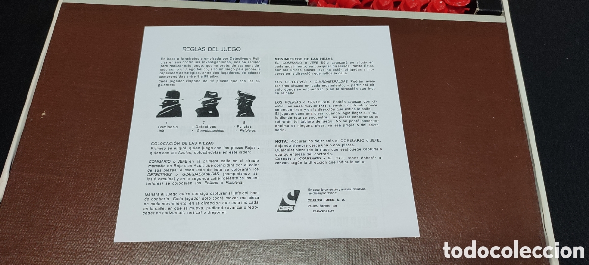 Juegos de mesa: Juego cefa distrito 21 - Foto 9