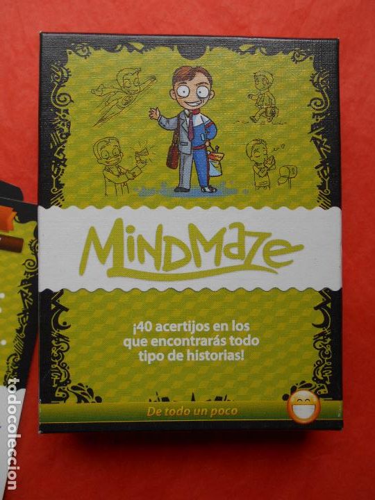 Juegos de mesa: Juego de barajas de cartas Mindmaze - Foto 3