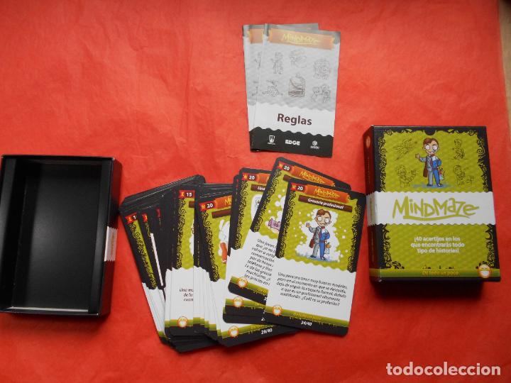 Juegos de mesa: Juego de barajas de cartas Mindmaze - Foto 1