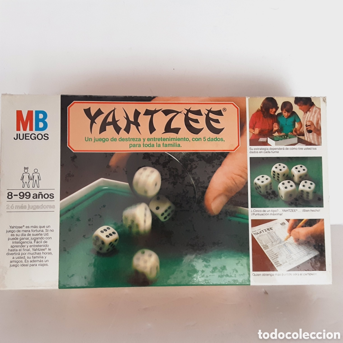 Juegos de mesa: Juego Yahtzee MB. Nuevo. - Foto 1