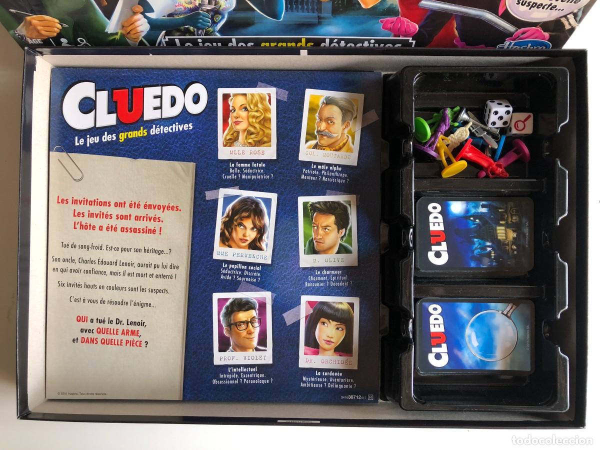Juegos de mesa: CLUEDO HASBRO 2015 FRANCES - Foto 7