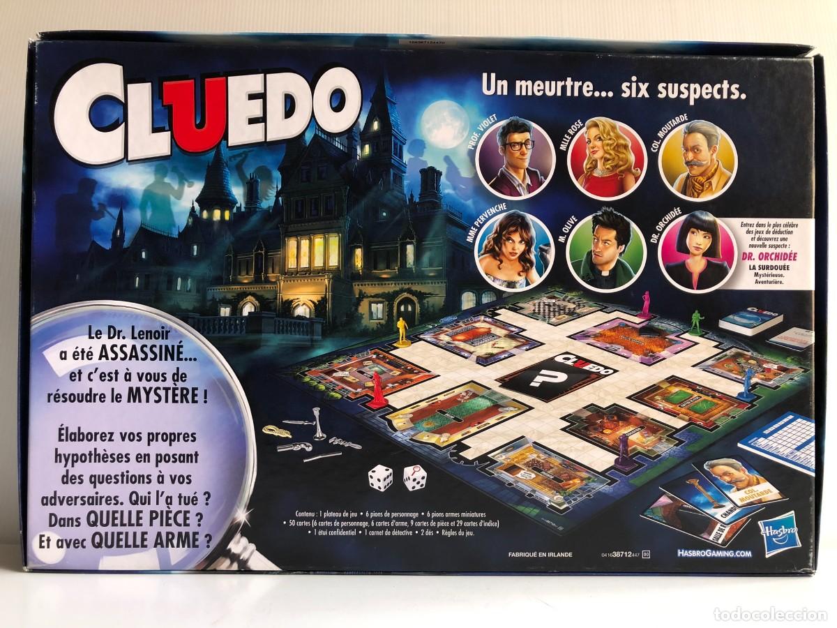 Juegos de mesa: CLUEDO HASBRO 2015 FRANCES - Foto 8