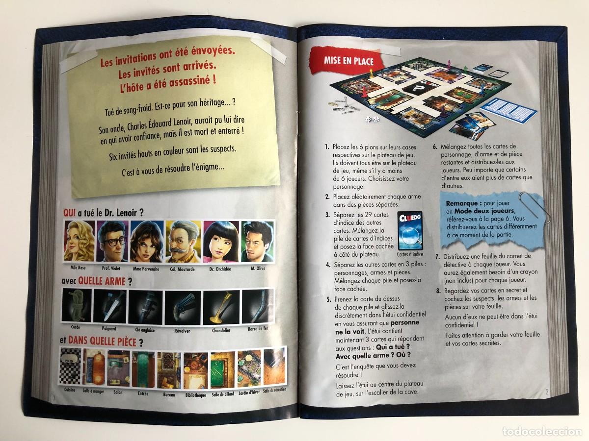 Juegos de mesa: CLUEDO HASBRO 2015 FRANCES - Foto 10