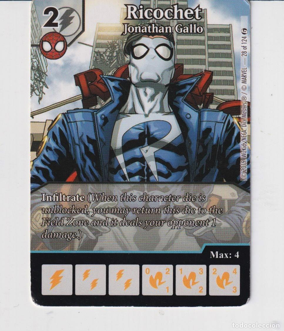 Juegos de mesa: Juego Dice masters cartas y 2 ricochet - Foto 1