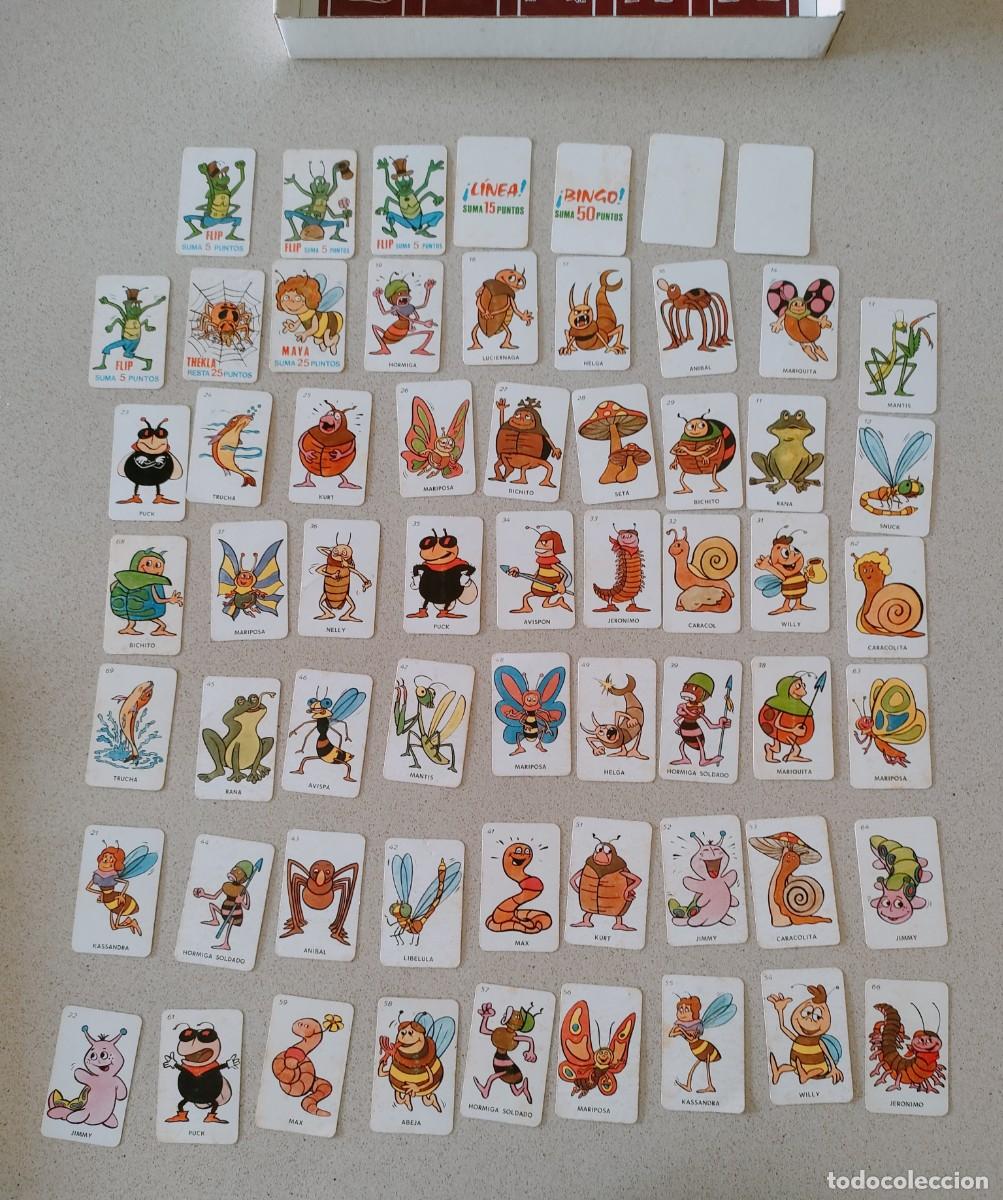 Juegos de mesa: BINGO DE LA ABEJA MAYA A&Ntilde;OS 70 - DALMAU - Foto 5