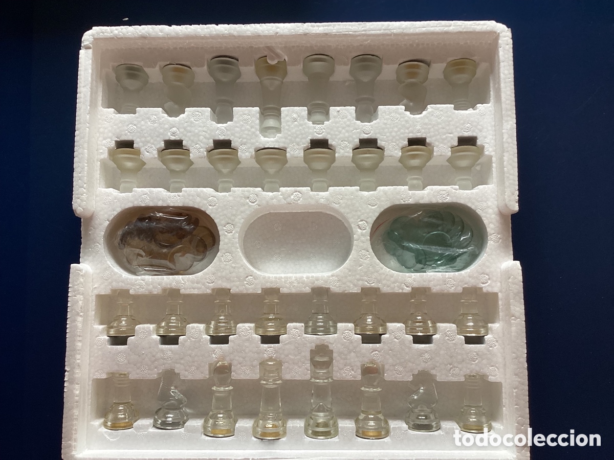 Juegos de mesa: Ajedrez piezas de cristal - Foto 2