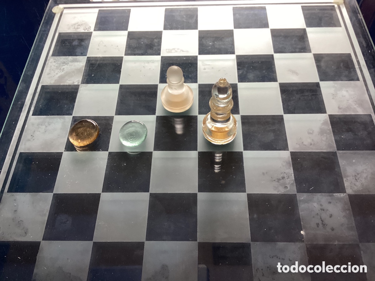 Juegos de mesa: Ajedrez piezas de cristal - Foto 3